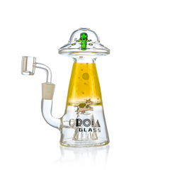 UFO Alien Dab Rig with Showerhead Perc | Croia Glass - Discreet Smoker