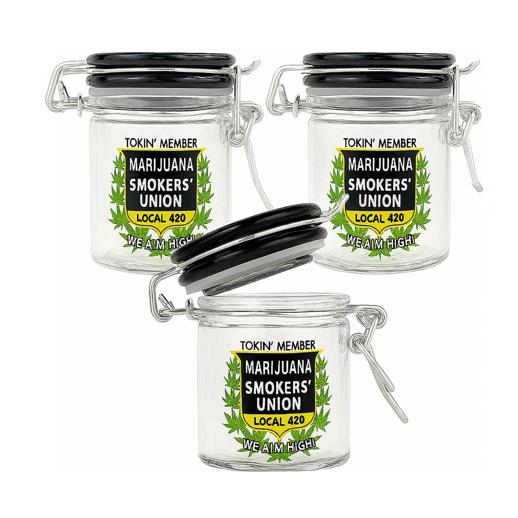 UNION STASH MINI JAR – LOCAL 420 - Discreet Smoker