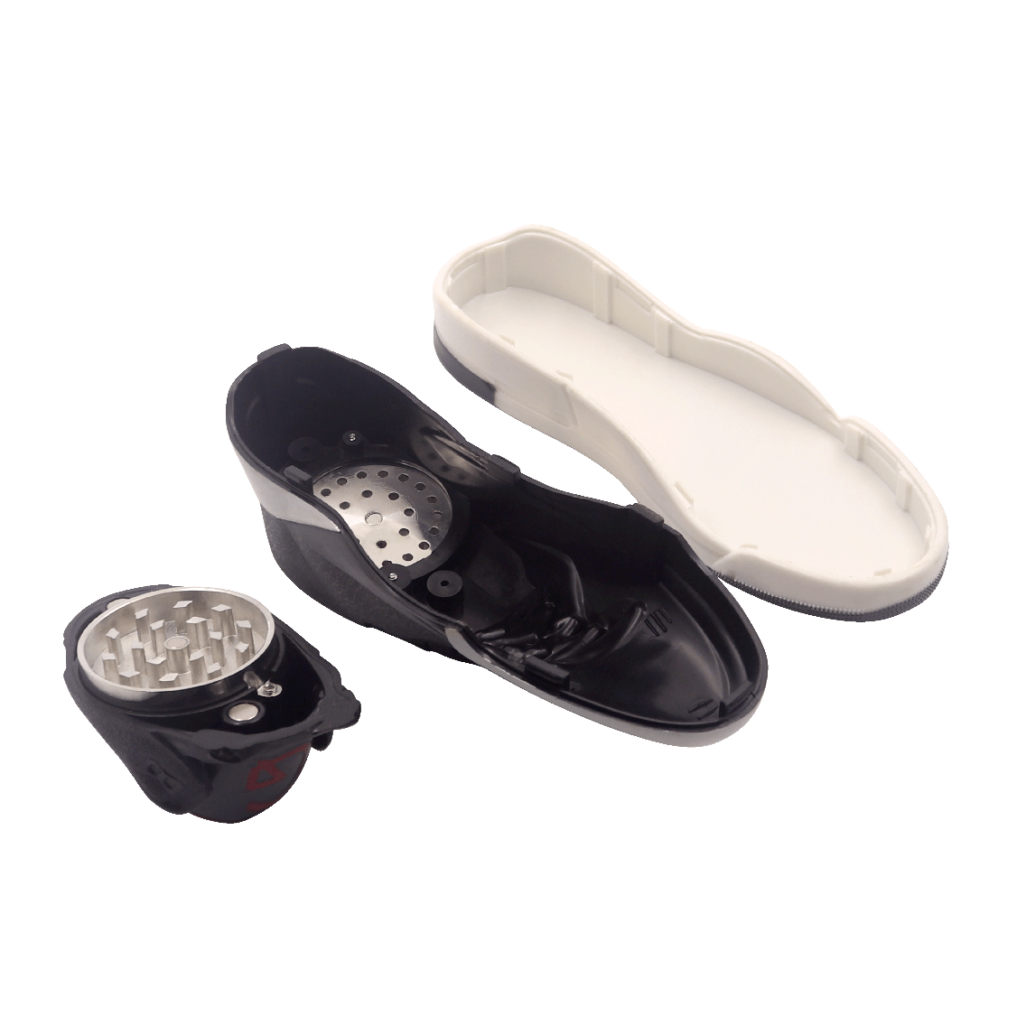 Sneaker-Inspired 3-Piece Herb Grinder - "Grind Force 1" - Discreet Smoker