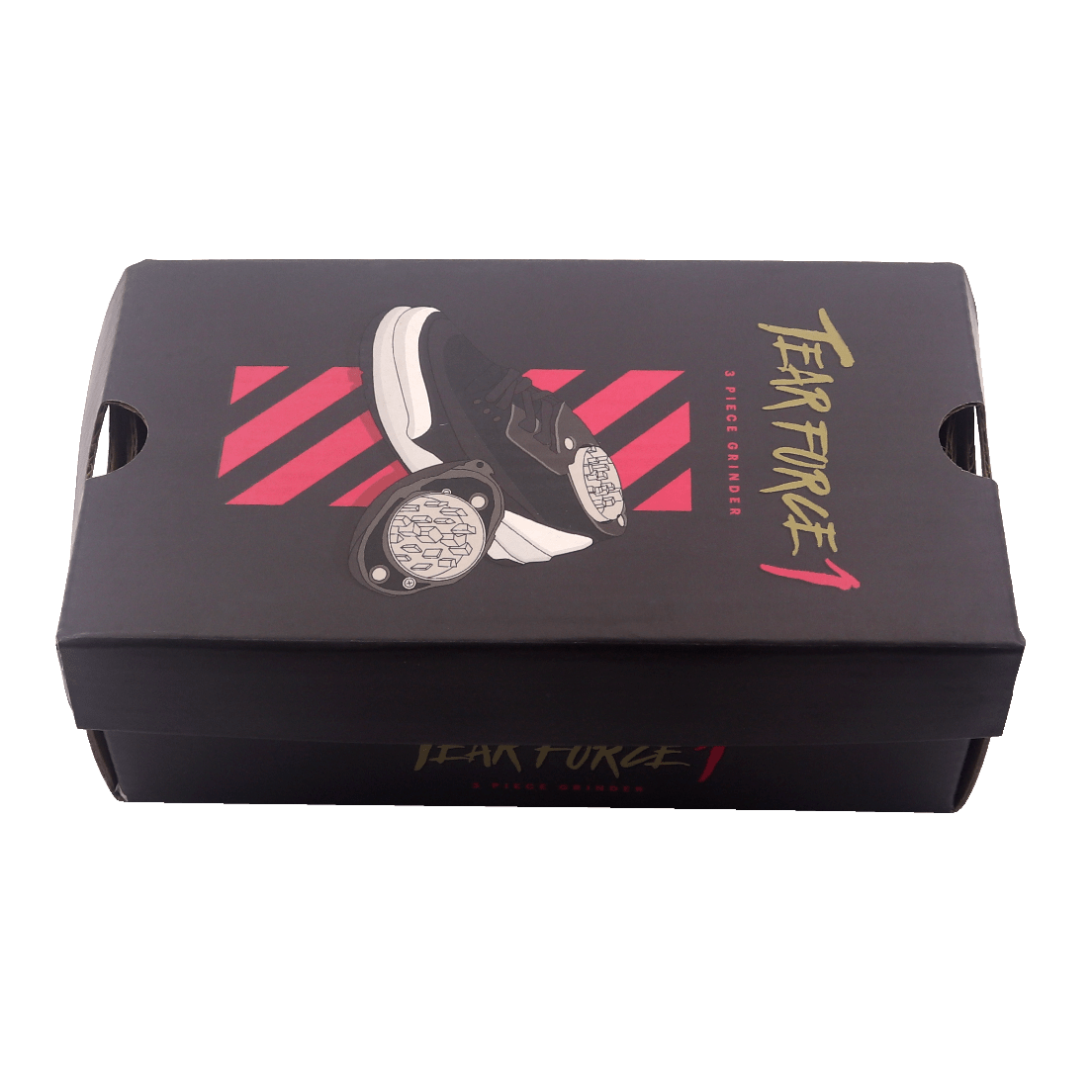 Sneaker-Inspired 3-Piece Herb Grinder - "Grind Force 1" - Discreet Smoker