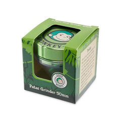 Green Monkey Grinder - Patas 2pc - 50mm - Discreet Smoker