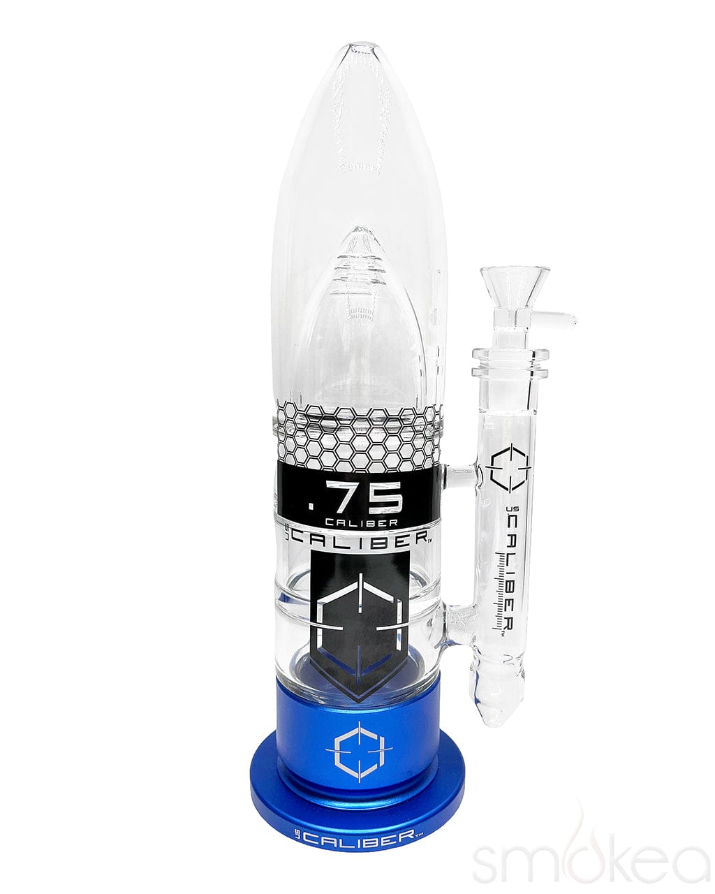 US Caliber .75 Caliber Glass Bong - Discreet Smoker