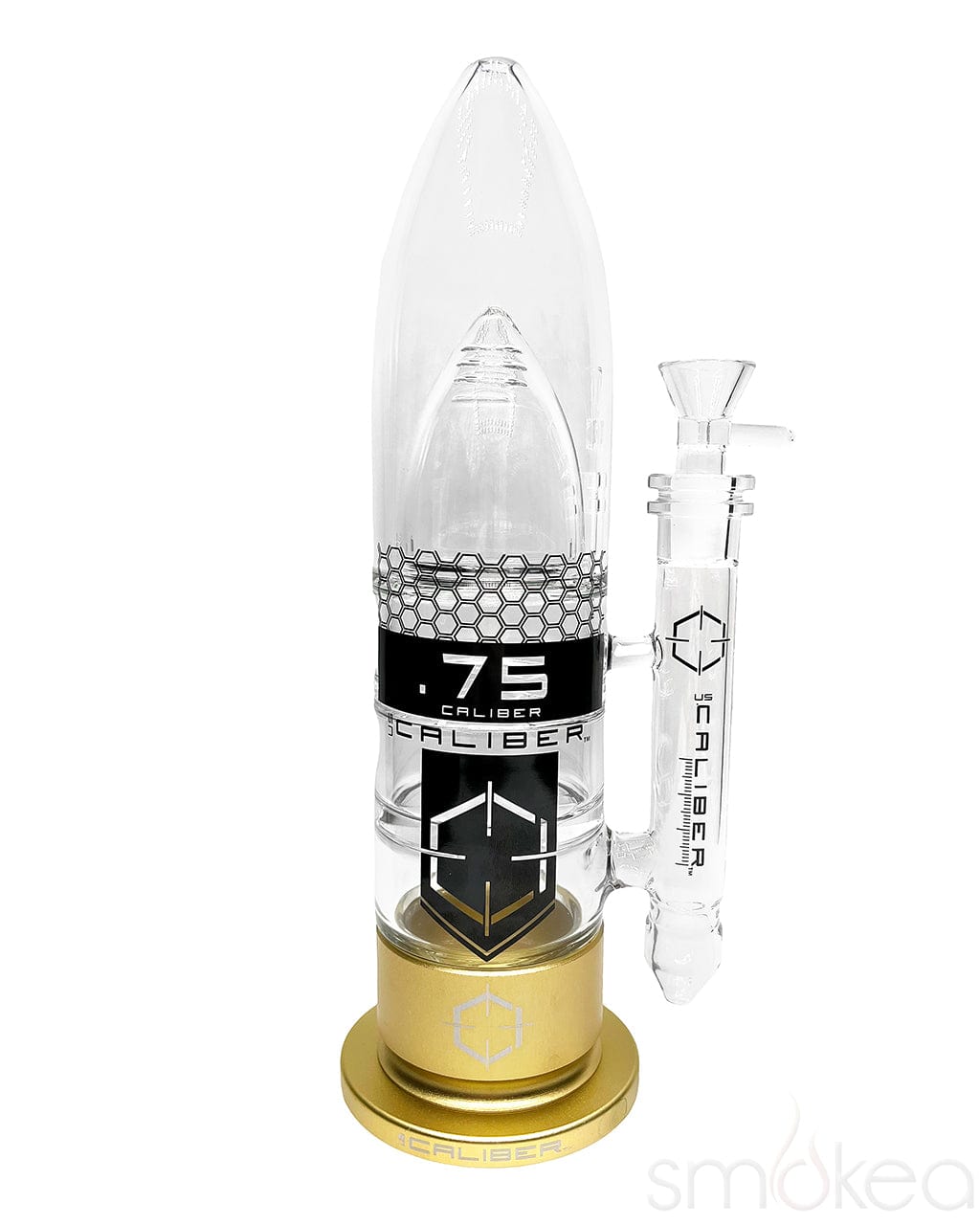 US Caliber .75 Caliber Glass Bong - Discreet Smoker