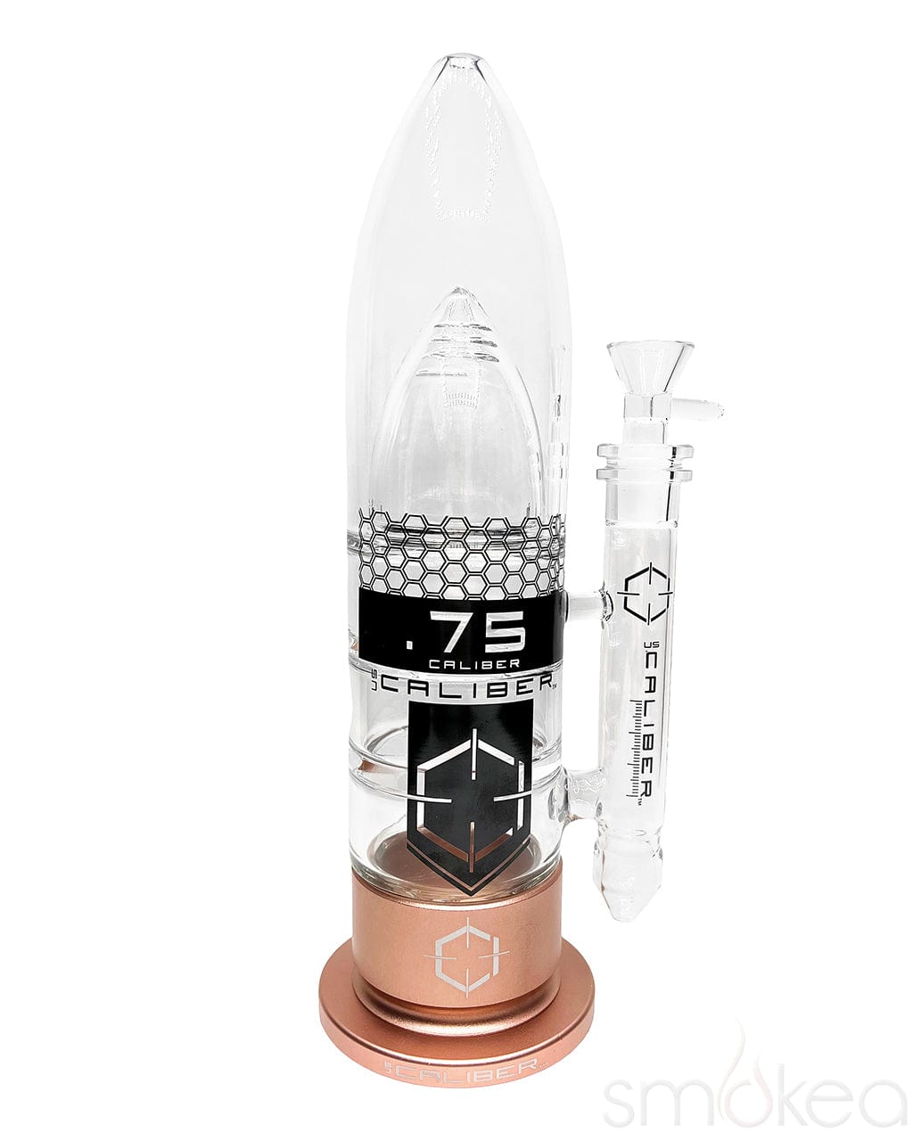 US Caliber .75 Caliber Glass Bong - Discreet Smoker