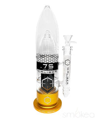 US Caliber .75 Caliber Glass Bong - Discreet Smoker