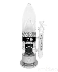 US Caliber .75 Caliber Glass Bong - Discreet Smoker