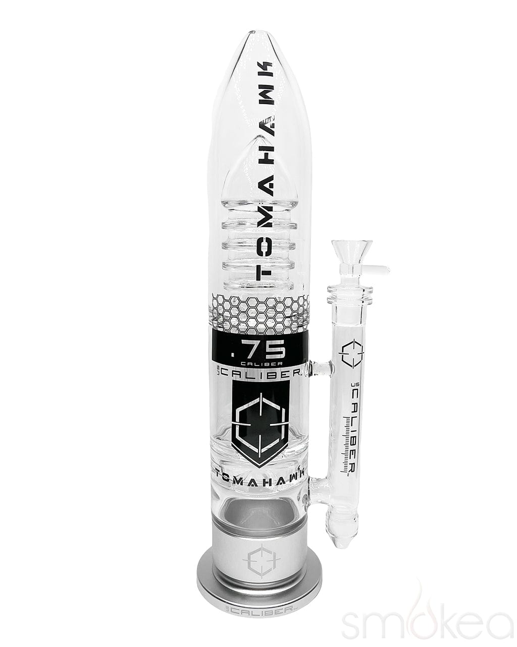 US Caliber .75 Caliber Tomahawk Glass Bong - Discreet Smoker