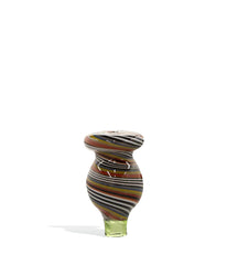 US Colored Micro Heady Carb Cap with Stripes