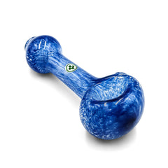 USA Made Glassworks Frit Glass Spoon Pipe – 4″ – Assorted Colors