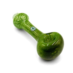 USA Made Glassworks Frit Glass Spoon Pipe – 4″ – Assorted Colors