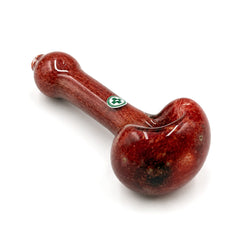USA Made Glassworks Frit Glass Spoon Pipe – 4″ – Assorted Colors