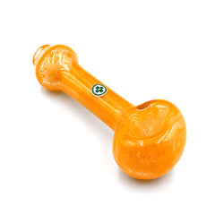 USA Made Glassworks Frit Glass Spoon Pipe – 4″ – Assorted Colors