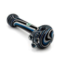 USA Made Glassworks Linework Glass Spoon Pipe – 4″ – Assorted Colors