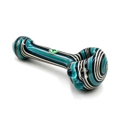 USA Made Glassworks Linework Glass Spoon Pipe – 4″ – Assorted Colors
