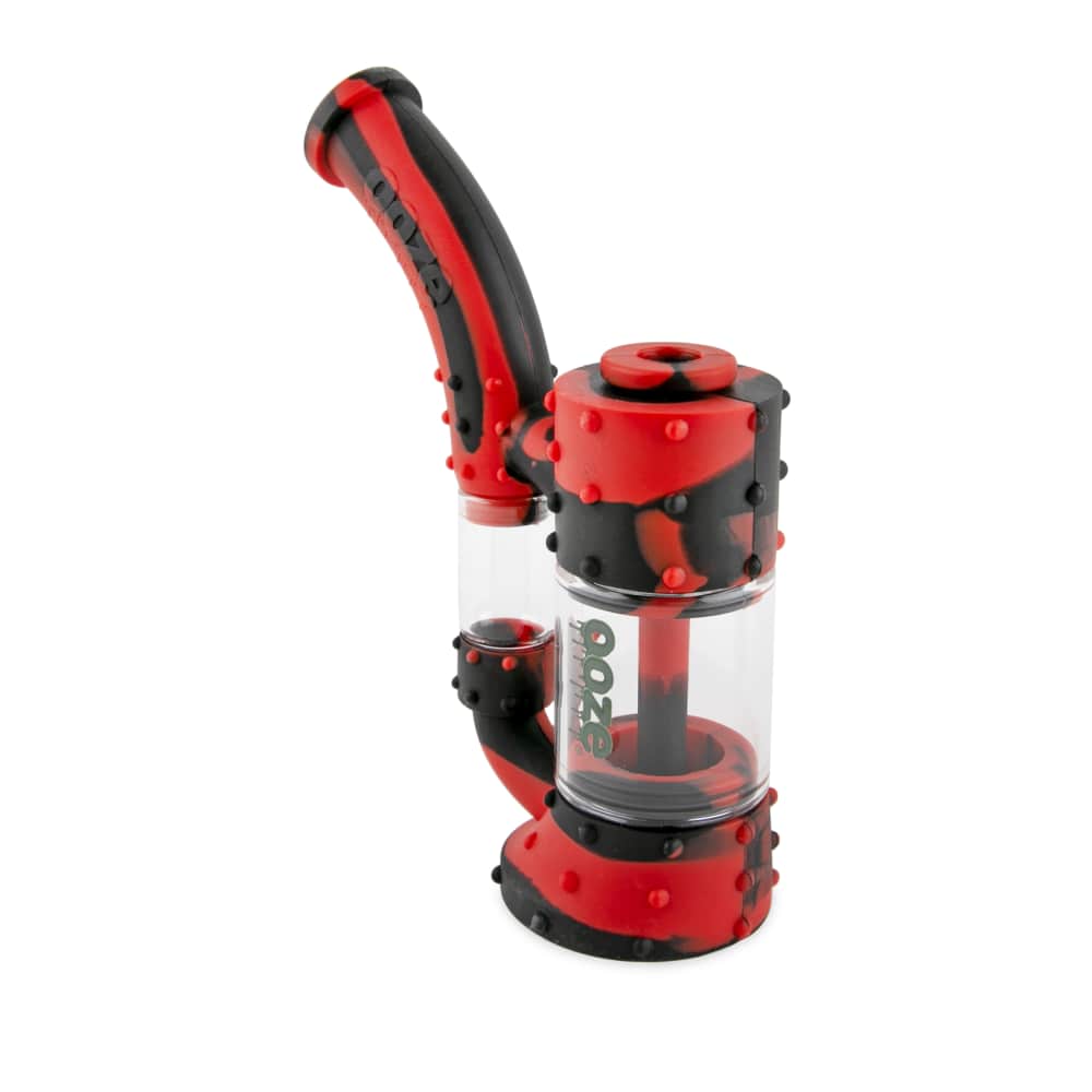 Ooze Stack Pipe Silicone Bubbler - Discreet Smoker