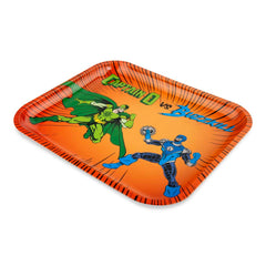 Ooze Rolling Tray - Metal - Large - Discreet Smoker