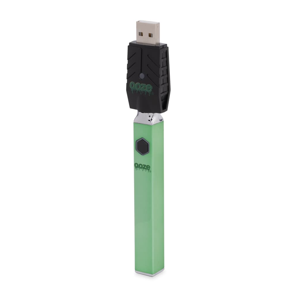 Ooze Quad 510 Thread 500 mAh Square Vape Pen Battery - Discreet Smoker