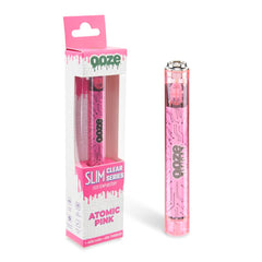 Slim Clear Series Transparent 510 Vape Battery - Discreet Smoker