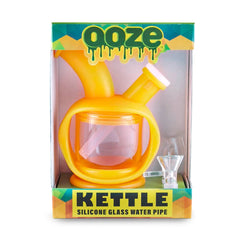 Ooze Kettle Silicone Bubbler - Discreet Smoker