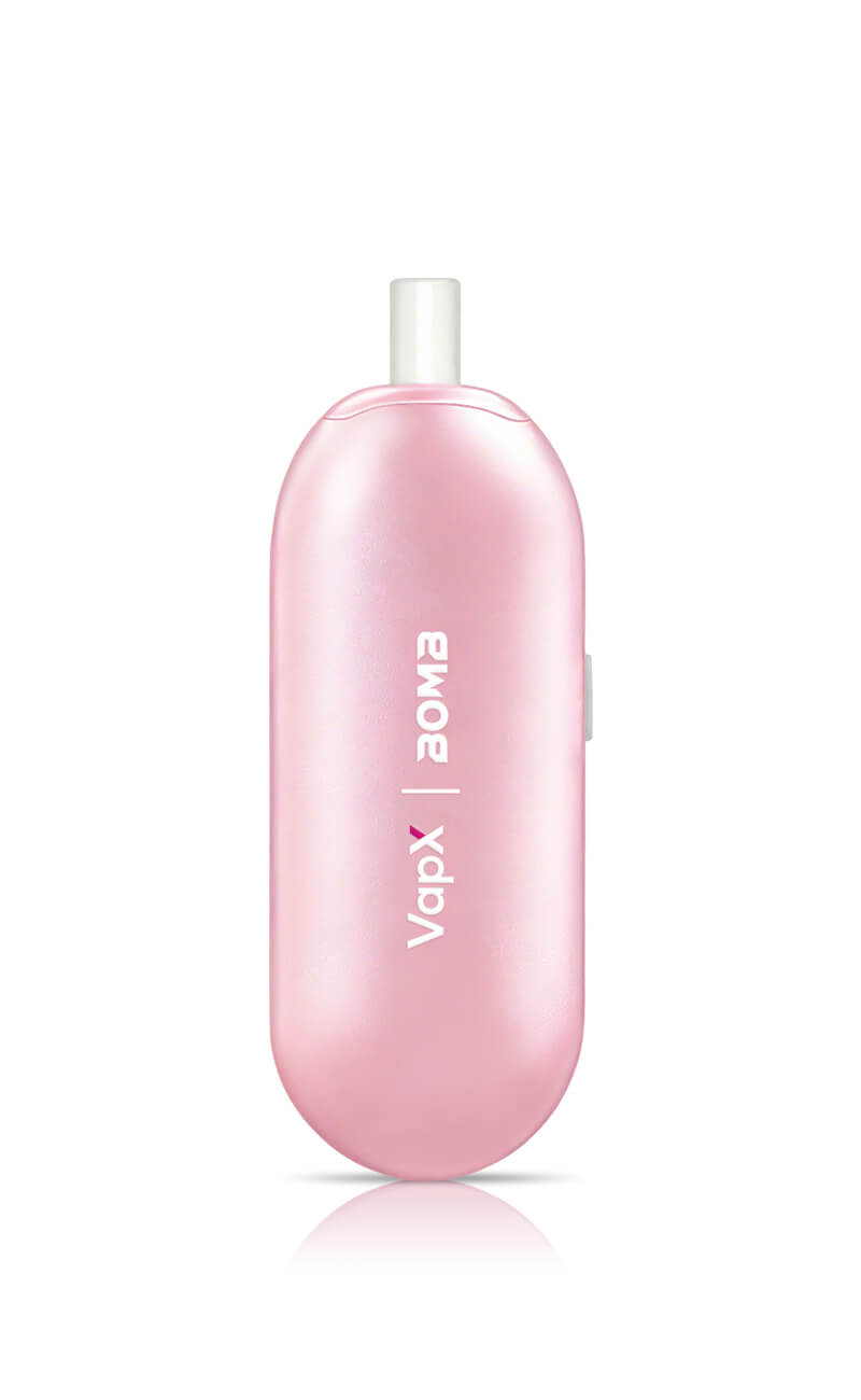 New Bomb × VapX Magic Bean Mobile Concentrate Vaporizer- Sakura Pink - Discreet Smoker