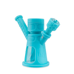 Ooze Hyborg Silicone Glass 4-in-1 Hybrid Water Pipe and Nectar Collector - Discreet Smoker