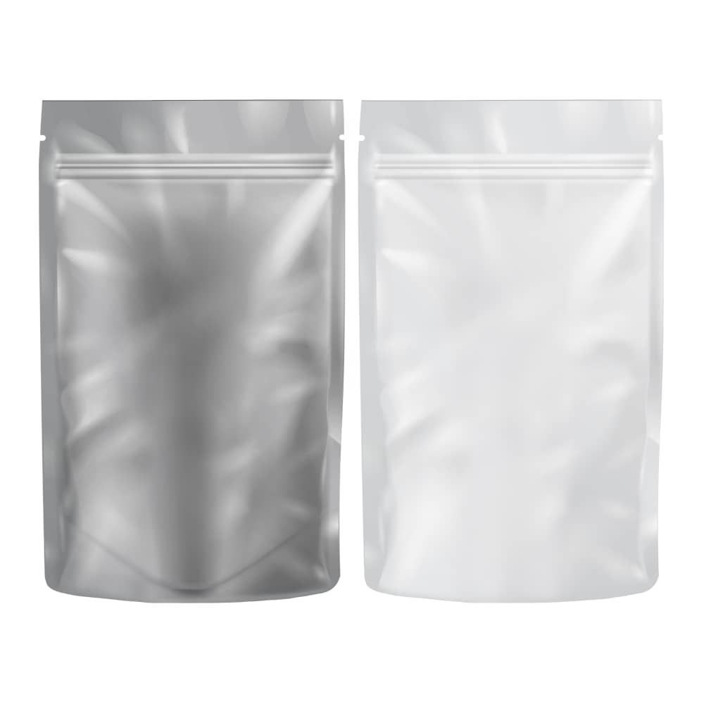 Loud Lock 1/4 Ounce Mylar Smell Proof Vacuum Seal Bags - 1,000 Count - Discreet Smoker