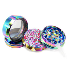 Girly Weed Grinder Glitter - Discreet Smoker
