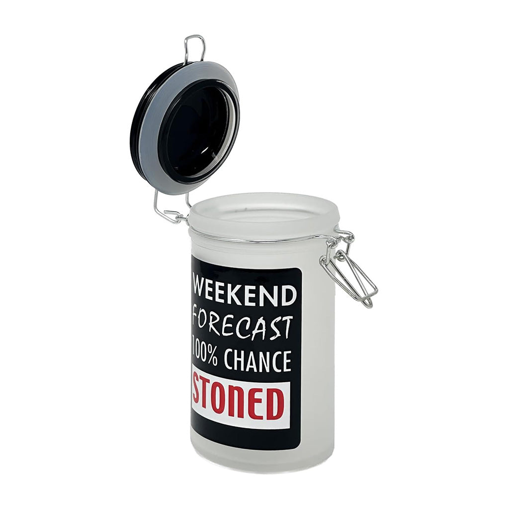 WEEKEND FORECAST STORAGE JAR - Discreet Smoker