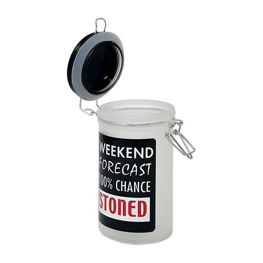 WEEKEND FORECAST STORAGE JAR - Discreet Smoker