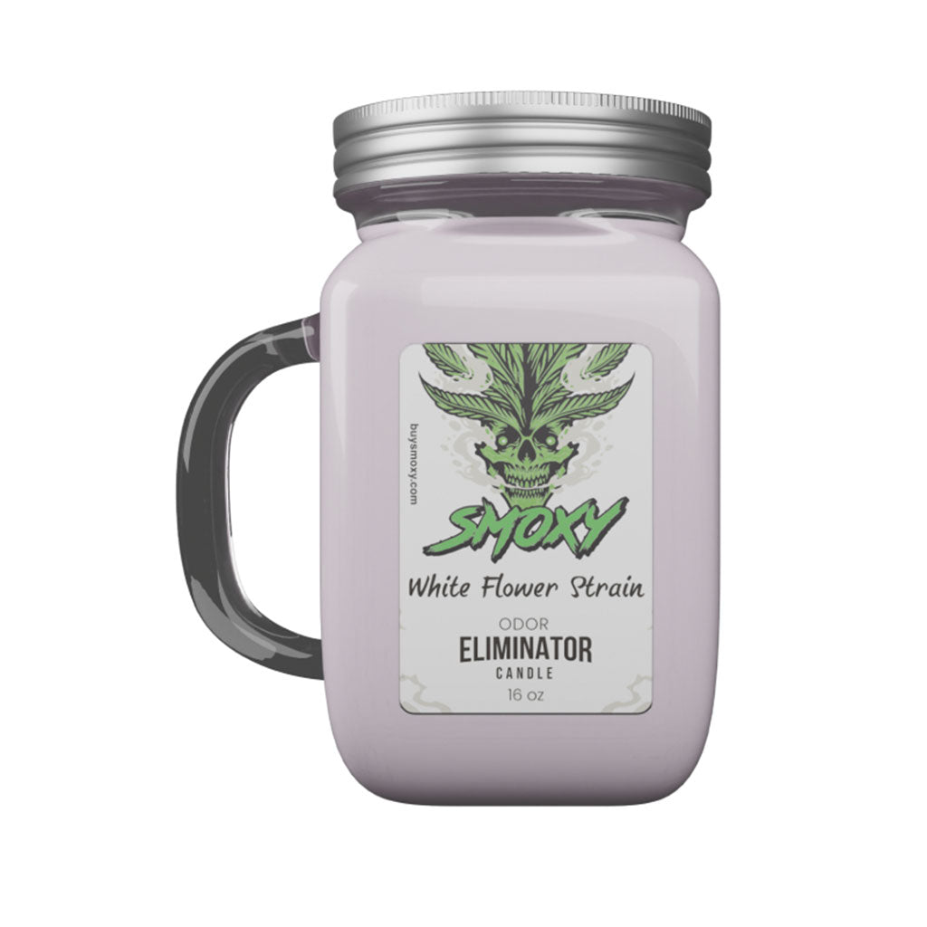 White Flower Strain Smoke Candle - Discreet Smoker