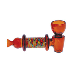 WIDE BOWL WIG WAG HAND PIPE - Discreet Smoker