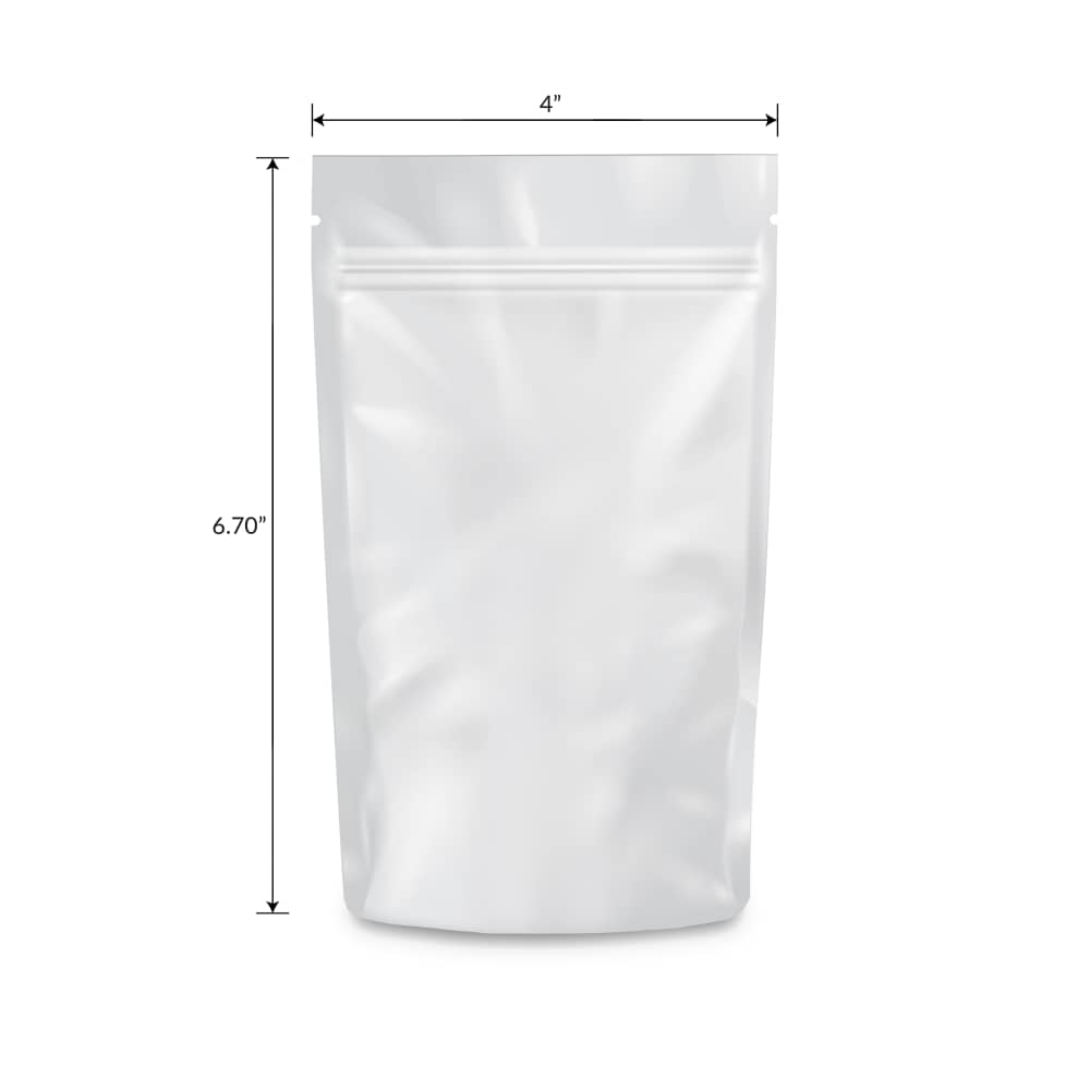 Loud Lock 1/4 Ounce Mylar Smell Proof Vacuum Seal Bags - 1,000 Count - Discreet Smoker