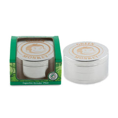 Green Monkey Grinder - Capuchin 4pc - 75mm - Discreet Smoker