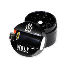 Wolf Grinders ­4­Piece Maxi - Discreet Smoker