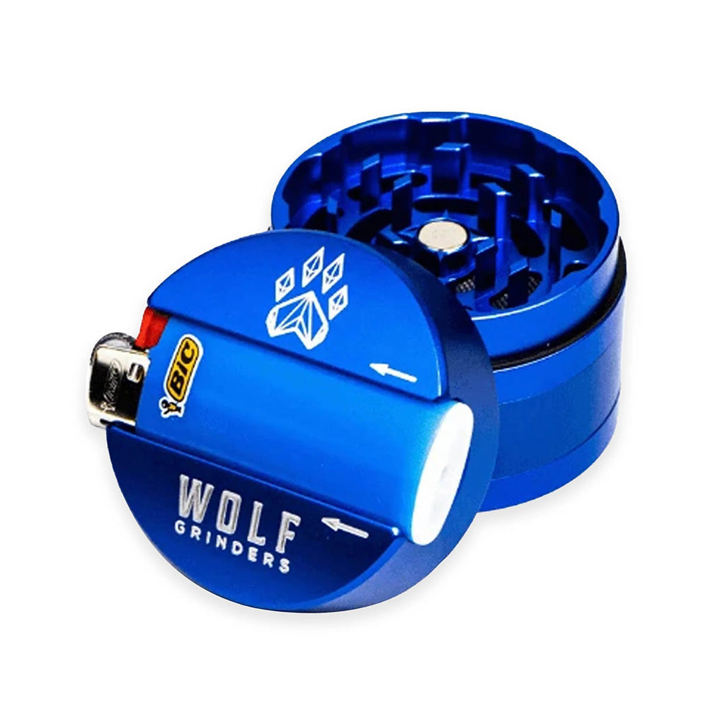 Wolf Grinders ­4­Piece Maxi - Discreet Smoker