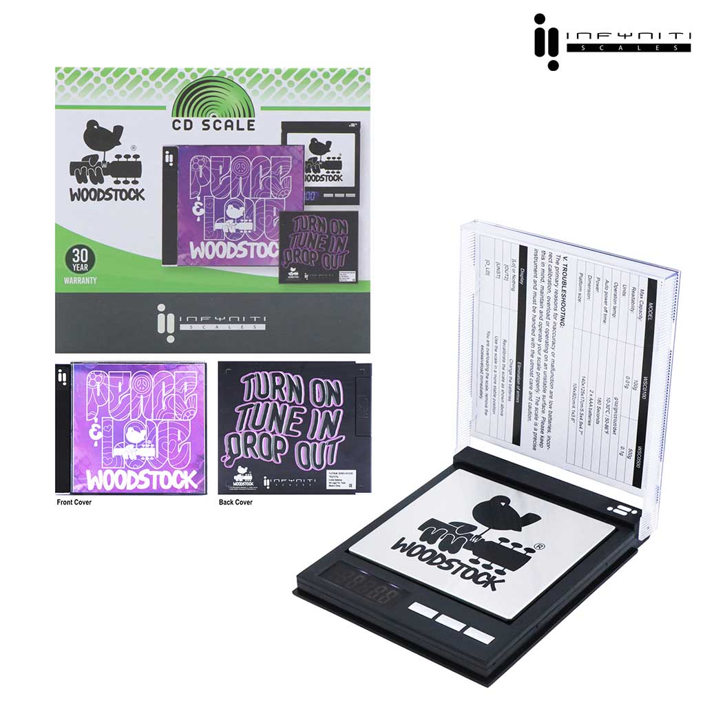 Woodstock CD - 100g X 0.01g Scale - Discreet Smoker