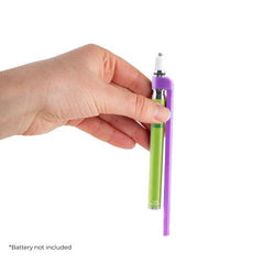 Ooze x Stache ConNectar - 510 Thread Dab Straw Vape Pen Attachment - Discreet Smoker