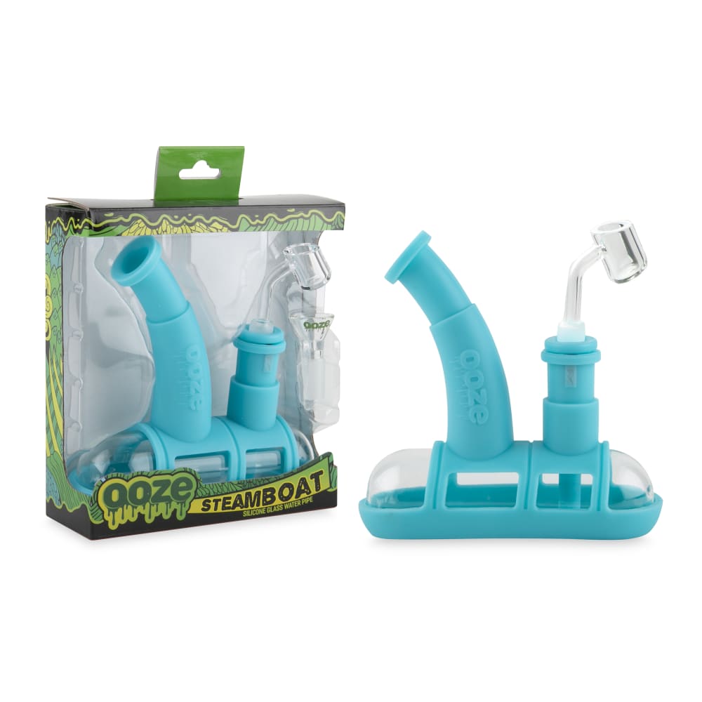 Ooze Steamboat Silicone Bubbler - Discreet Smoker