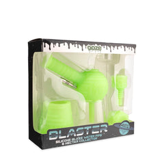 Ooze Blaster Silicone Glass 4-in-1 Hybrid Water Pipe and Dab Straw - Discreet Smoker