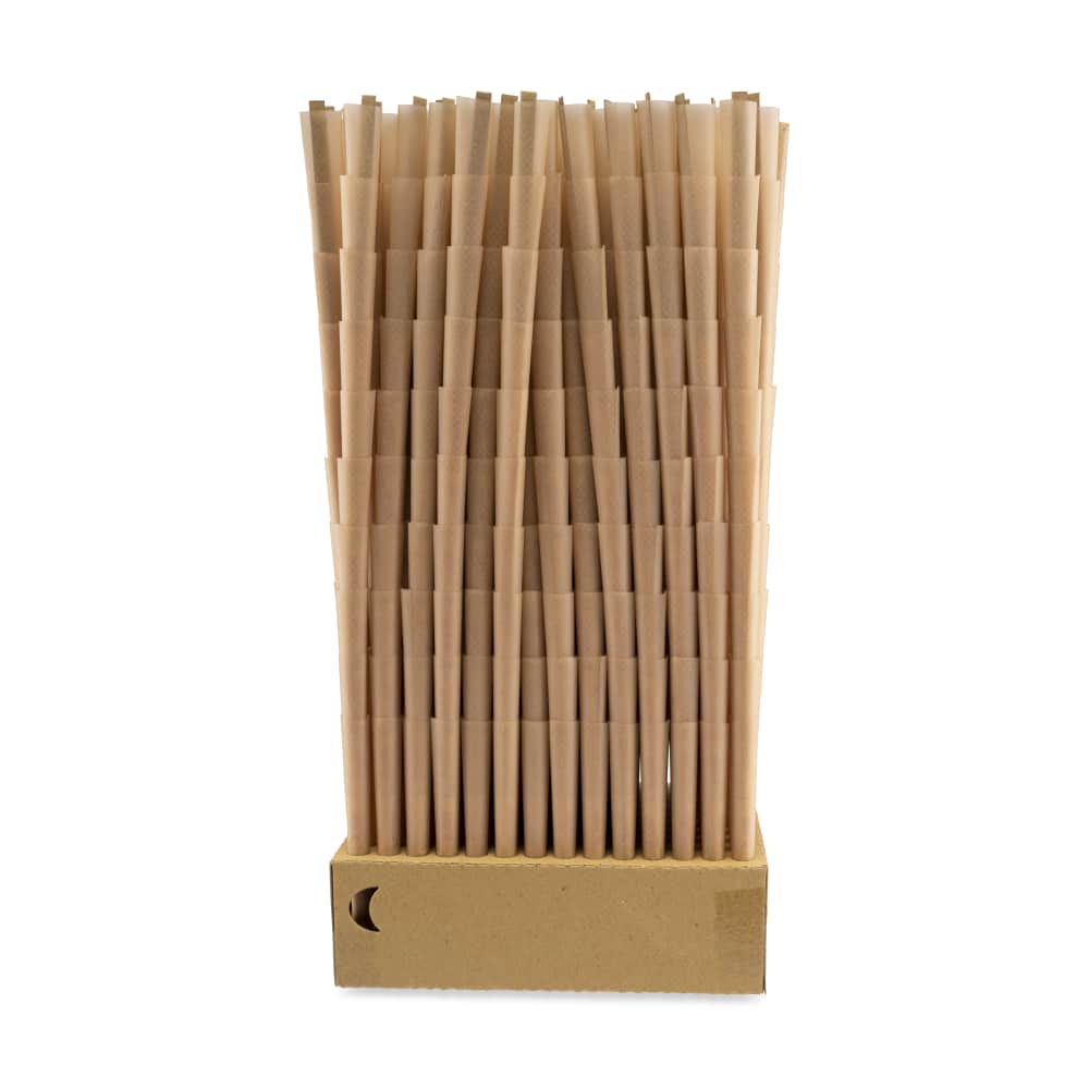 RAW Classic Black King Size Bulk Cones Box - 1400ct - Discreet Smoker