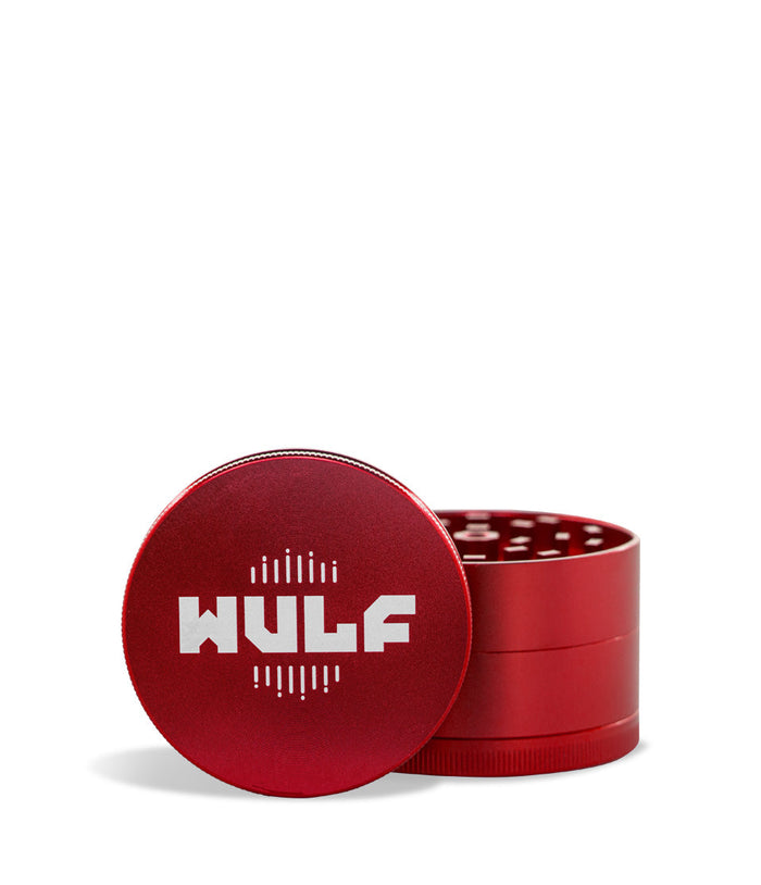 Wulf Mods 65mm 4pc Grinder, Red