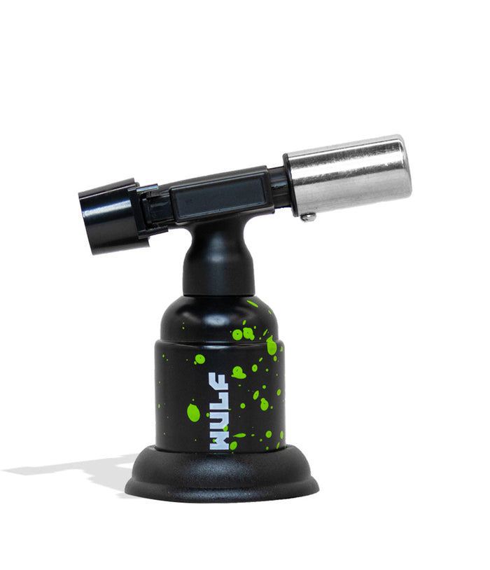 Wulf Mods Blast Butane Torch, Black-Green Spatter