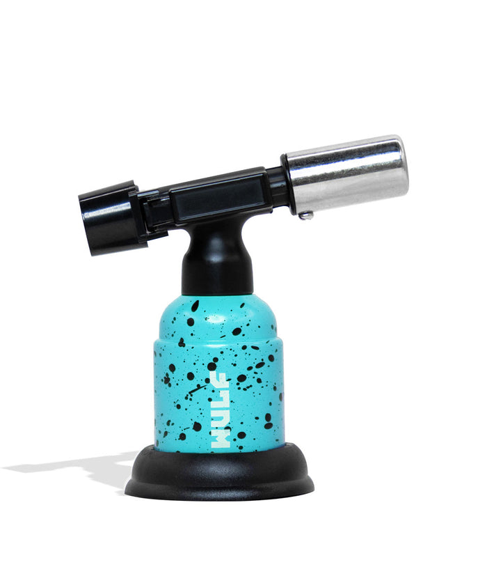 Wulf Mods Blast Butane Torch, Teal-Black Spatter