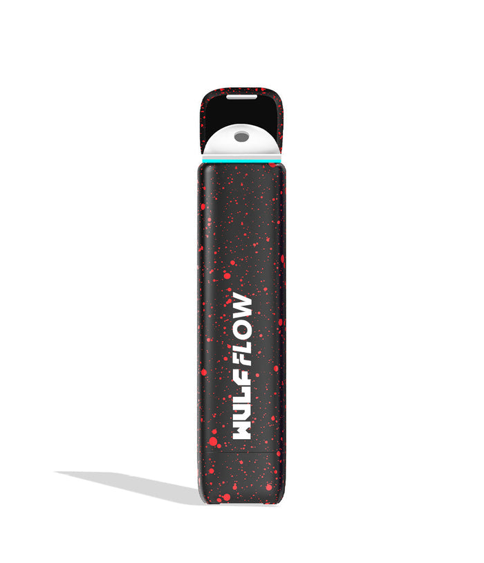 Wulf Mods Flow Auto Draw 510 Thread Battery, Black-Red Spatter