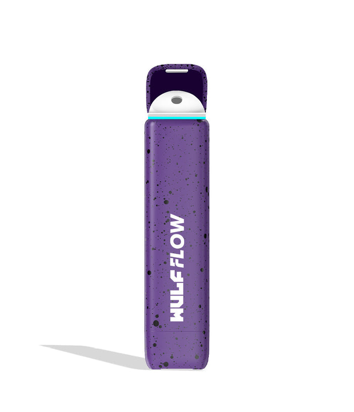 Wulf Mods Flow Auto Draw 510 Thread Battery, Purple-Black Spatter