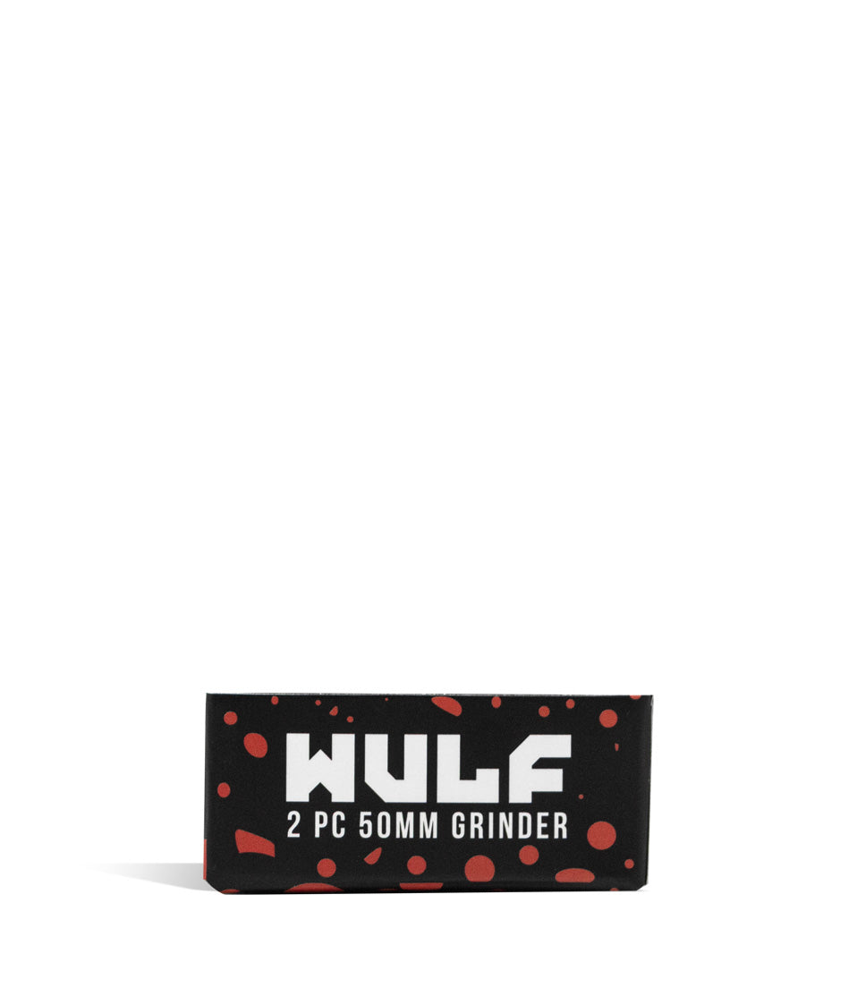 Wulf Mods 2pc 50mm Spatter Grinder - Discreet Smoker