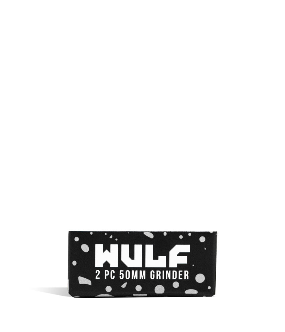 Wulf Mods 2pc 50mm Spatter Grinder - Discreet Smoker