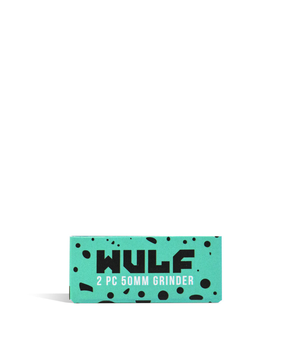 Wulf Mods 2pc 50mm Spatter Grinder - Discreet Smoker