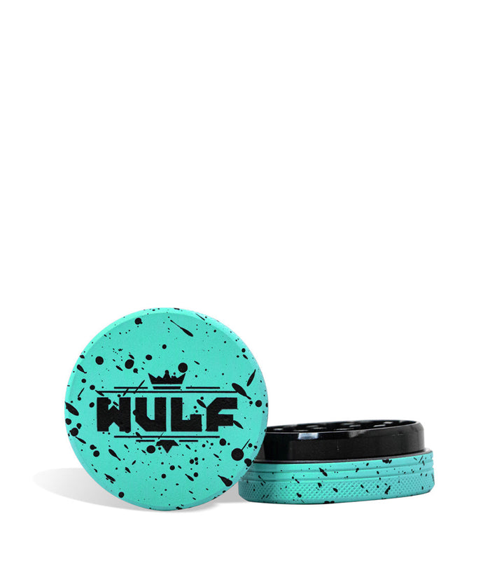 Wulf Mods 2pc 50mm Spatter Grinder, Teal-Black Spatter