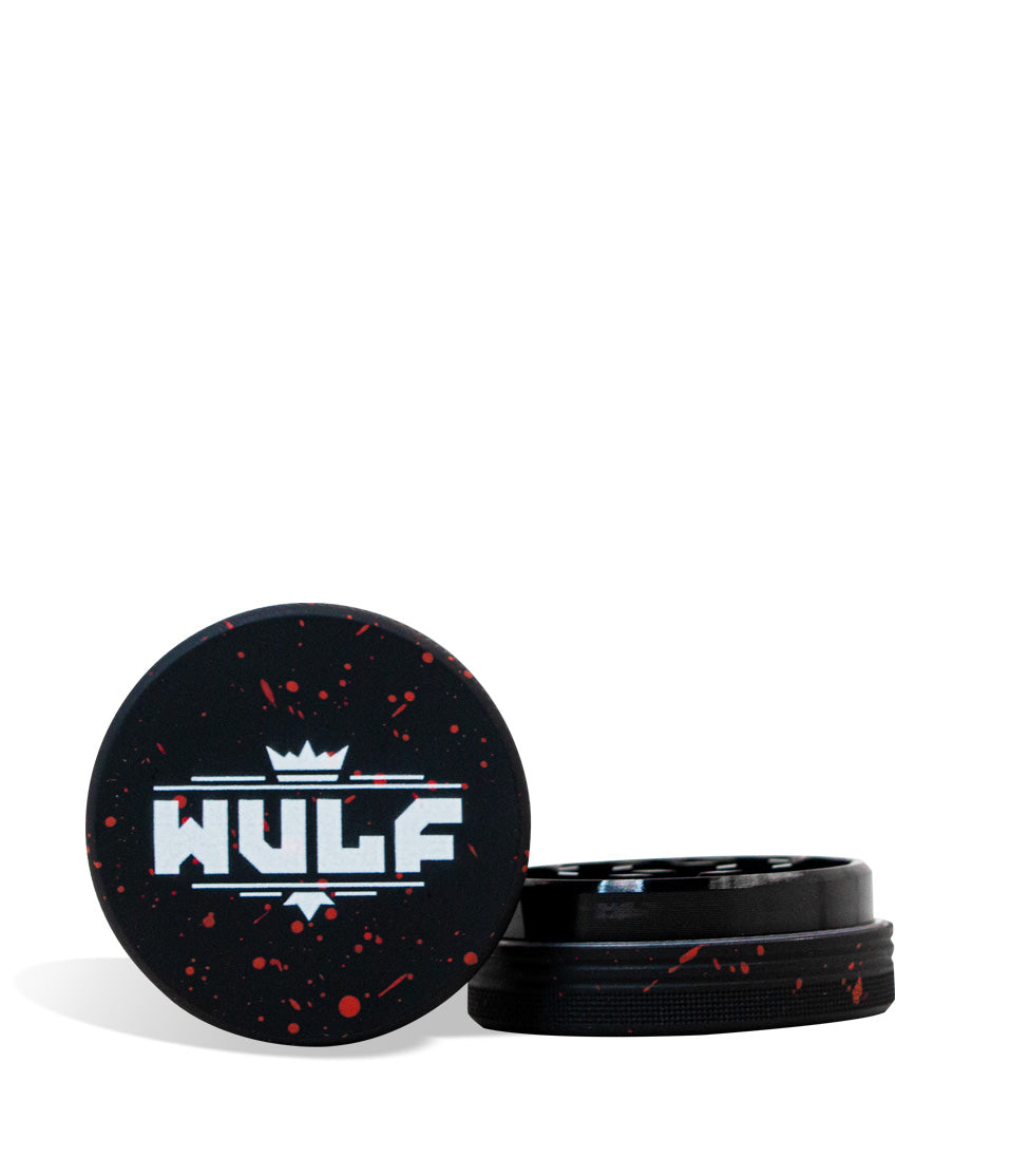 Wulf Mods 2pc 65mm Spatter Grinder - Discreet Smoker